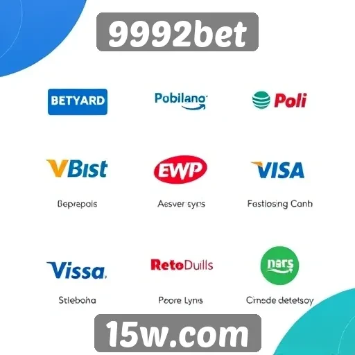 Métodos de pagamento disponíveis na 9992bet